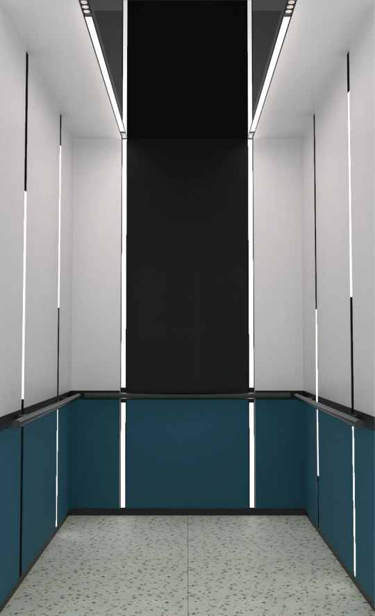 EL-KIT(엘-키트) 인테리어. <현대엘리베이터 제공>